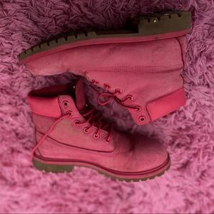Pink Timberland Shoes